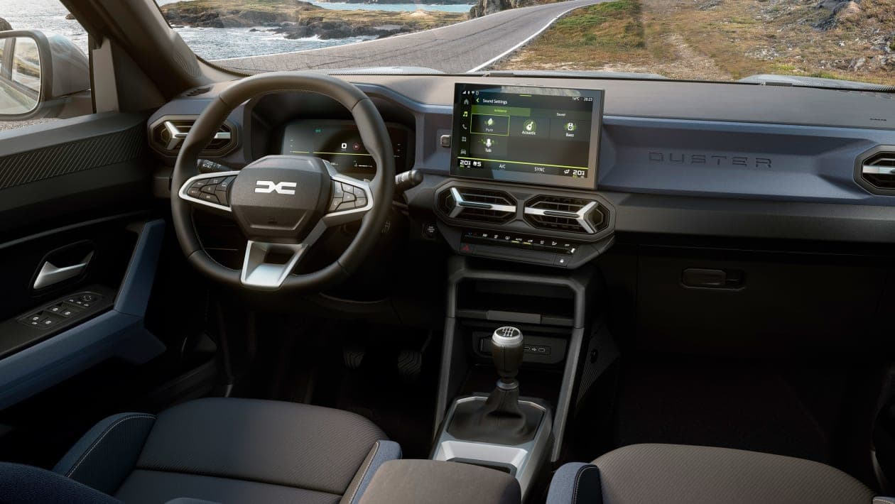 Interiér Dacie Duster (2024)