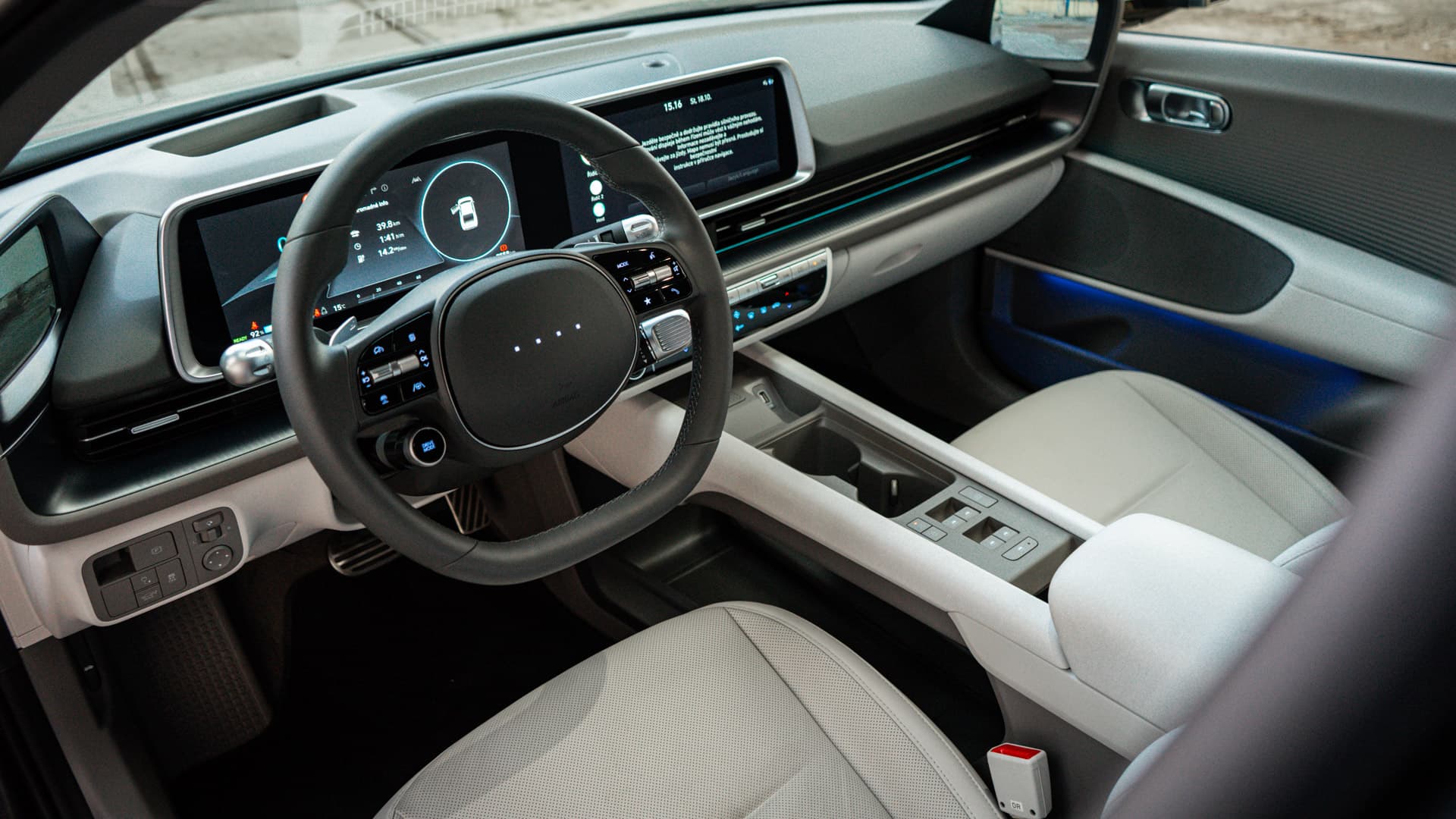 Interiér vozu Hyundai Ioniq 6