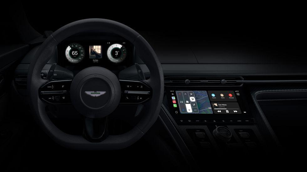 Nová generace Apple CarPlay ve voze Aston Martin