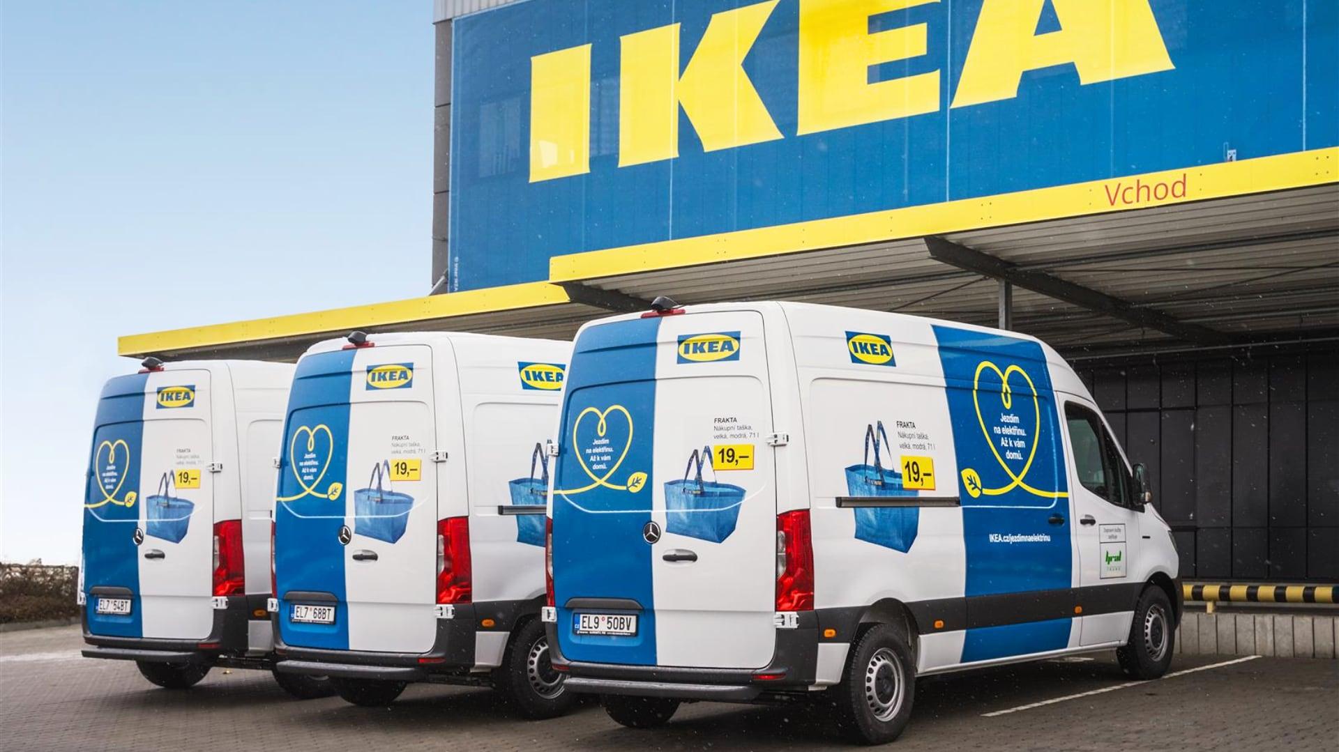 Elektřina vpřed! IKEA v Česku mění zažité pořádky, první přišla na řadu Praha