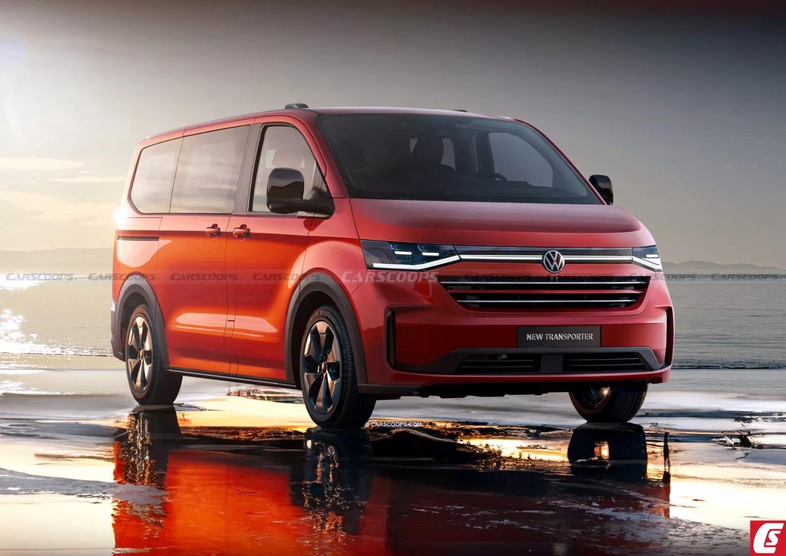 Nový Volkswagen Transporter T7 bude i na elektřinu a základ sdílí s Fordem