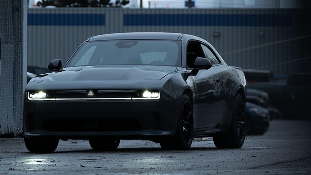 Dodge Charger EV 2024 předprodukční verze