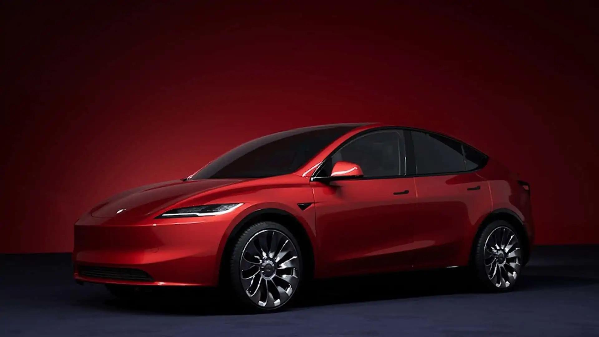 Takto by mohla vypadat přepracovaná Tesla Model Y