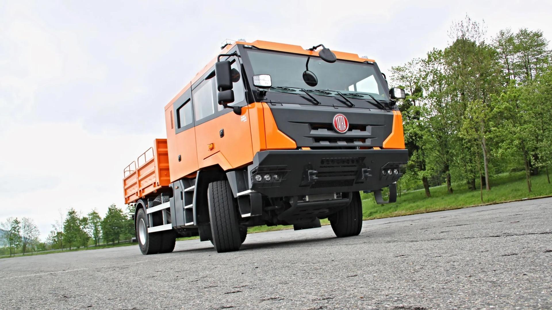 Prvním českým autonomním autem by se mohla stát Tatra Force | foto: Tatra Trucks