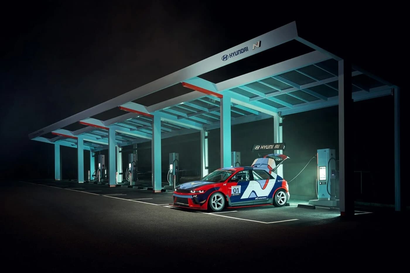 Hyundai IONIQ 5 N eN1 Cup nabíjení