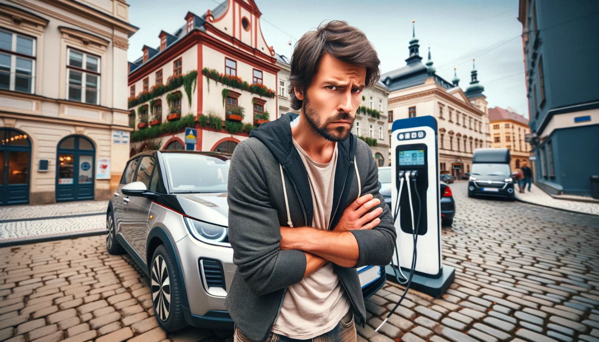 Čech, který je skeptický vůči elektromobilům