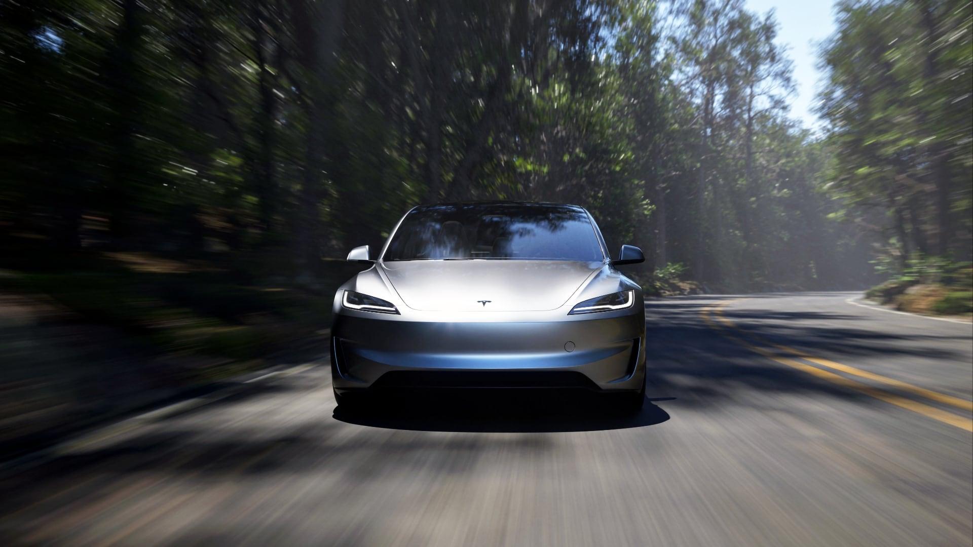 Tesla Model 3 Quicksilver