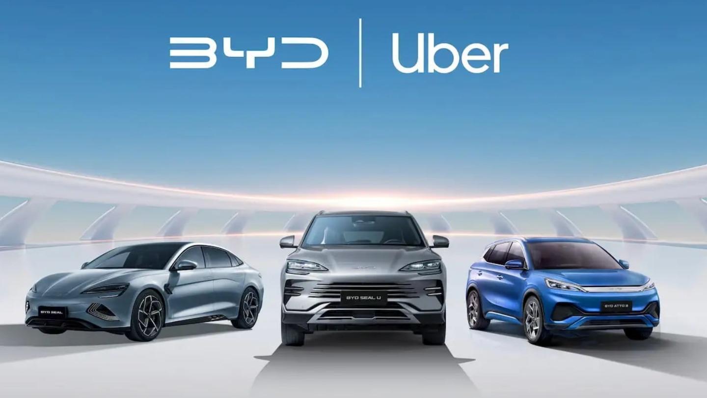 BYD a Uber spolupráce