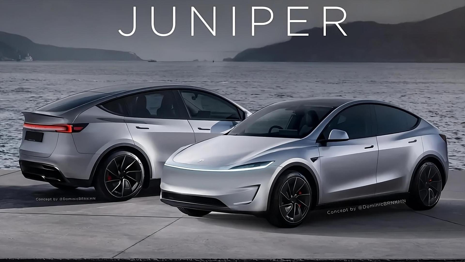 Bude takto vypadat Tesla Model Y Juniper? Máme neoficiální render