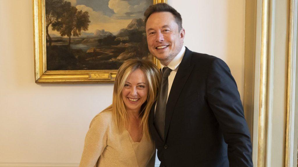 Elon Musk, Giorgia Meloni