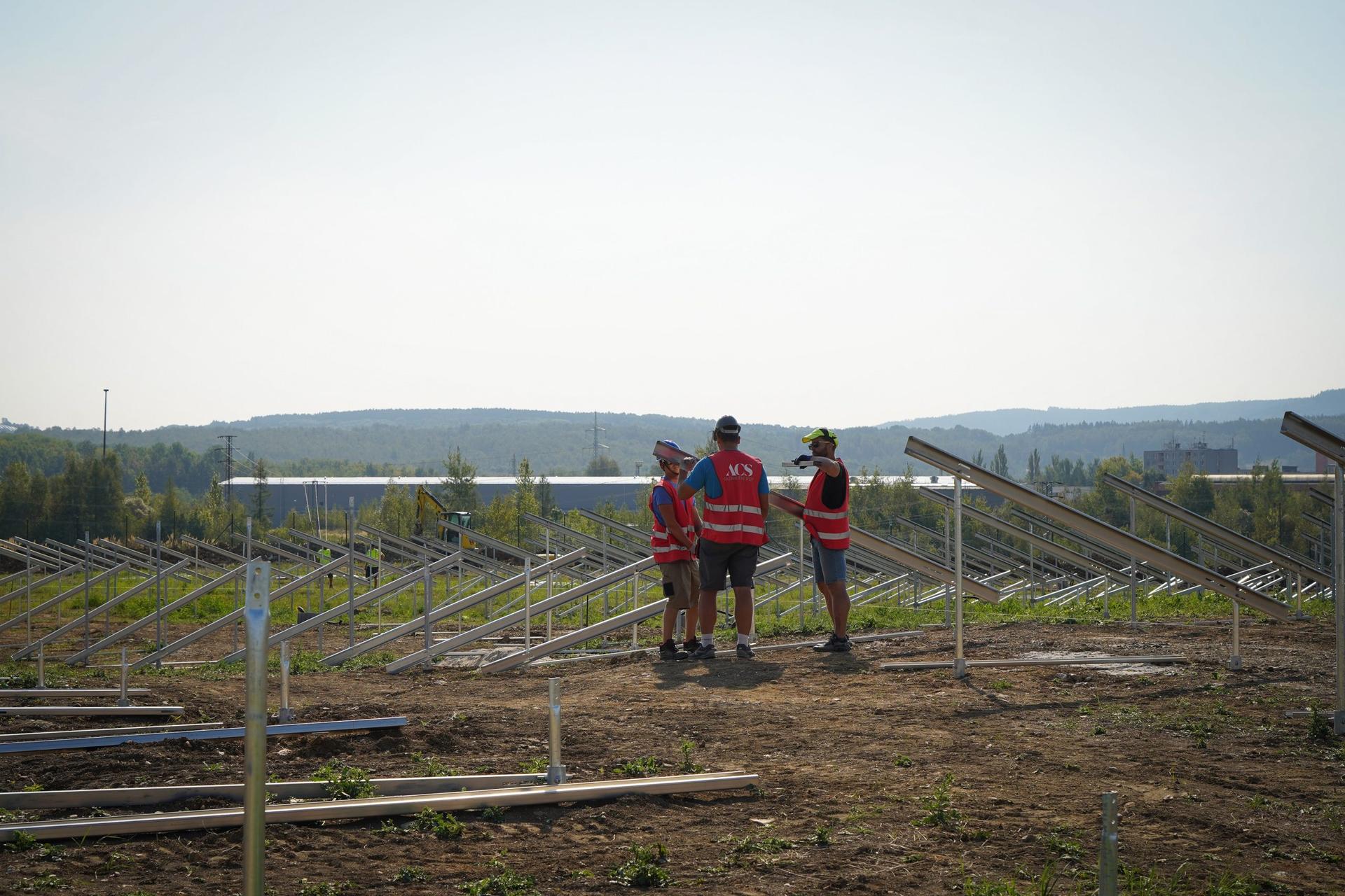 V Novém Sedle vznikne největší solární elektrárna PRE. Foto: PRE