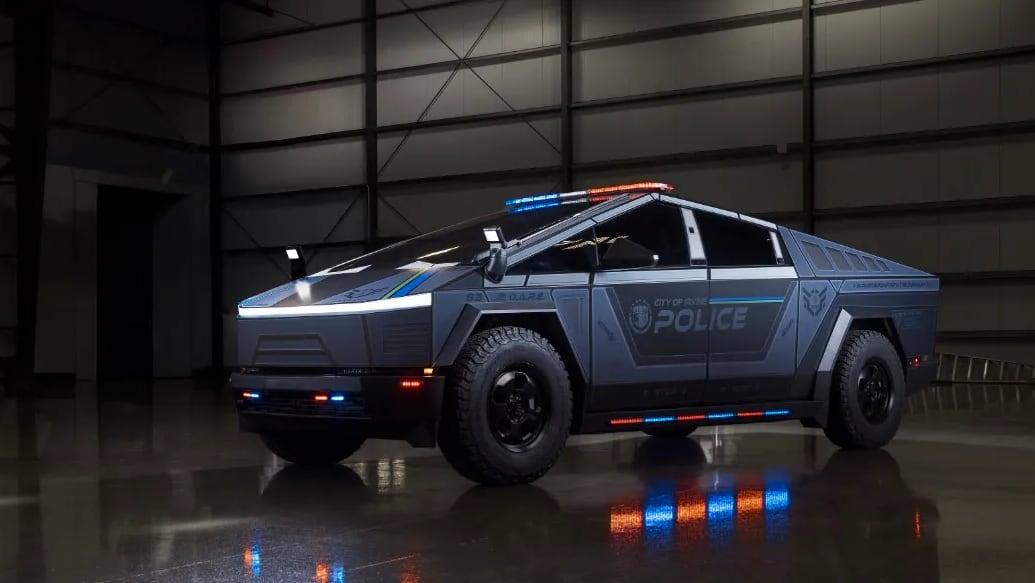 Tesla Cybertruck ve službách irvinské policie