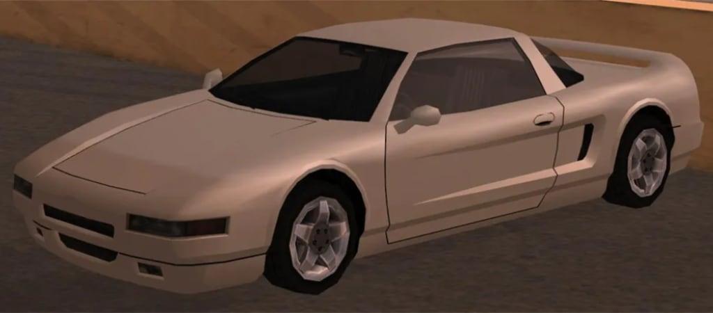 Infernus auto ze hry GTA: San Andreas