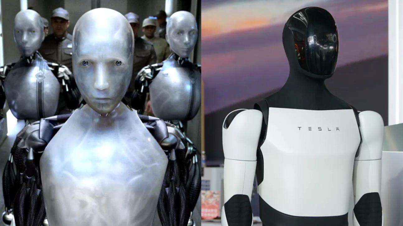 Roboti a auta podle sci-fi. Tesla je nařčena z příliš okaté inspirace