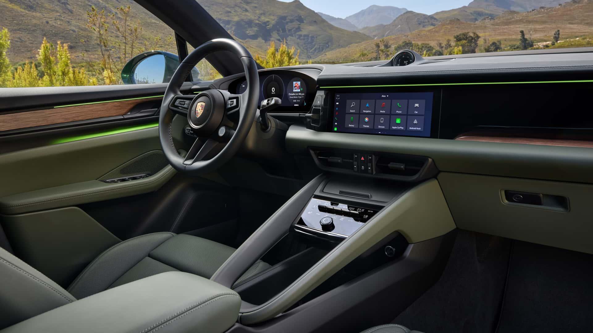 Interiér Porsche Macan EV