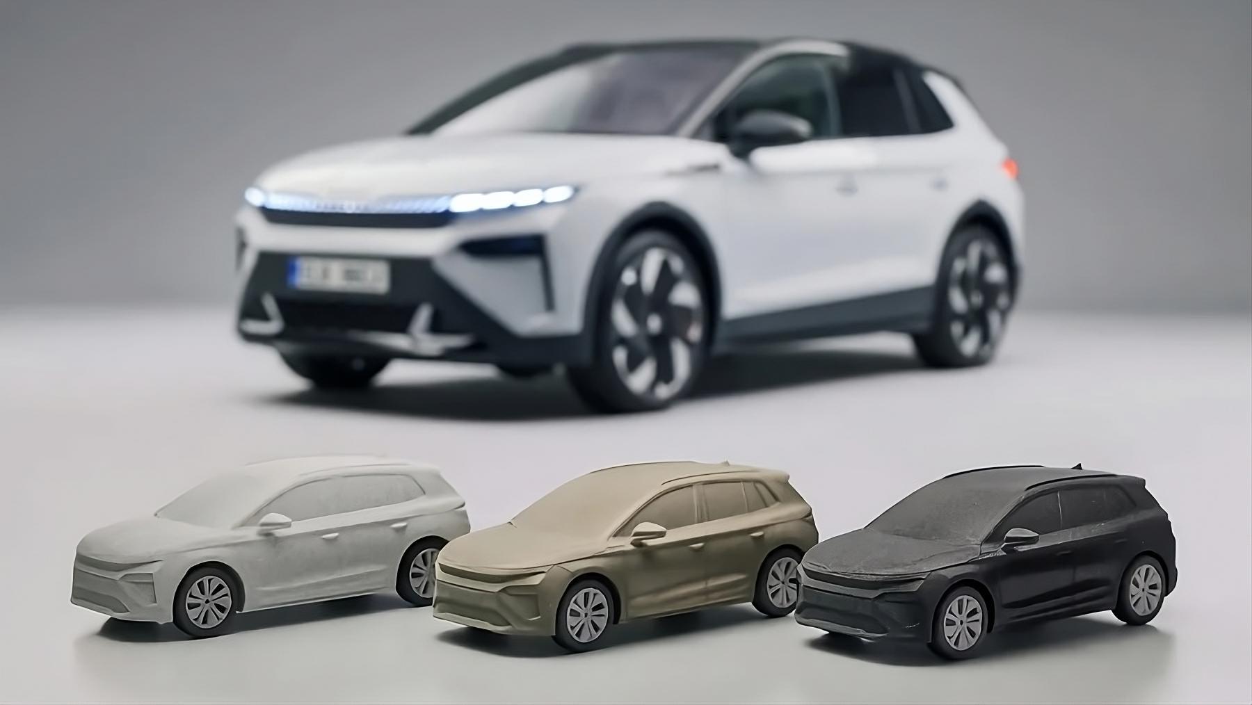 Modely Škody Elroq vytištěné na 3D tiskárně | foto: printables.com