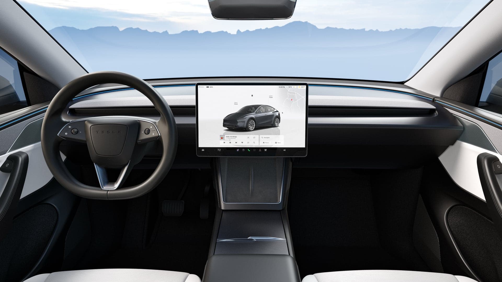 Tesla Model Y Juniper a interiér | foto: Tesla