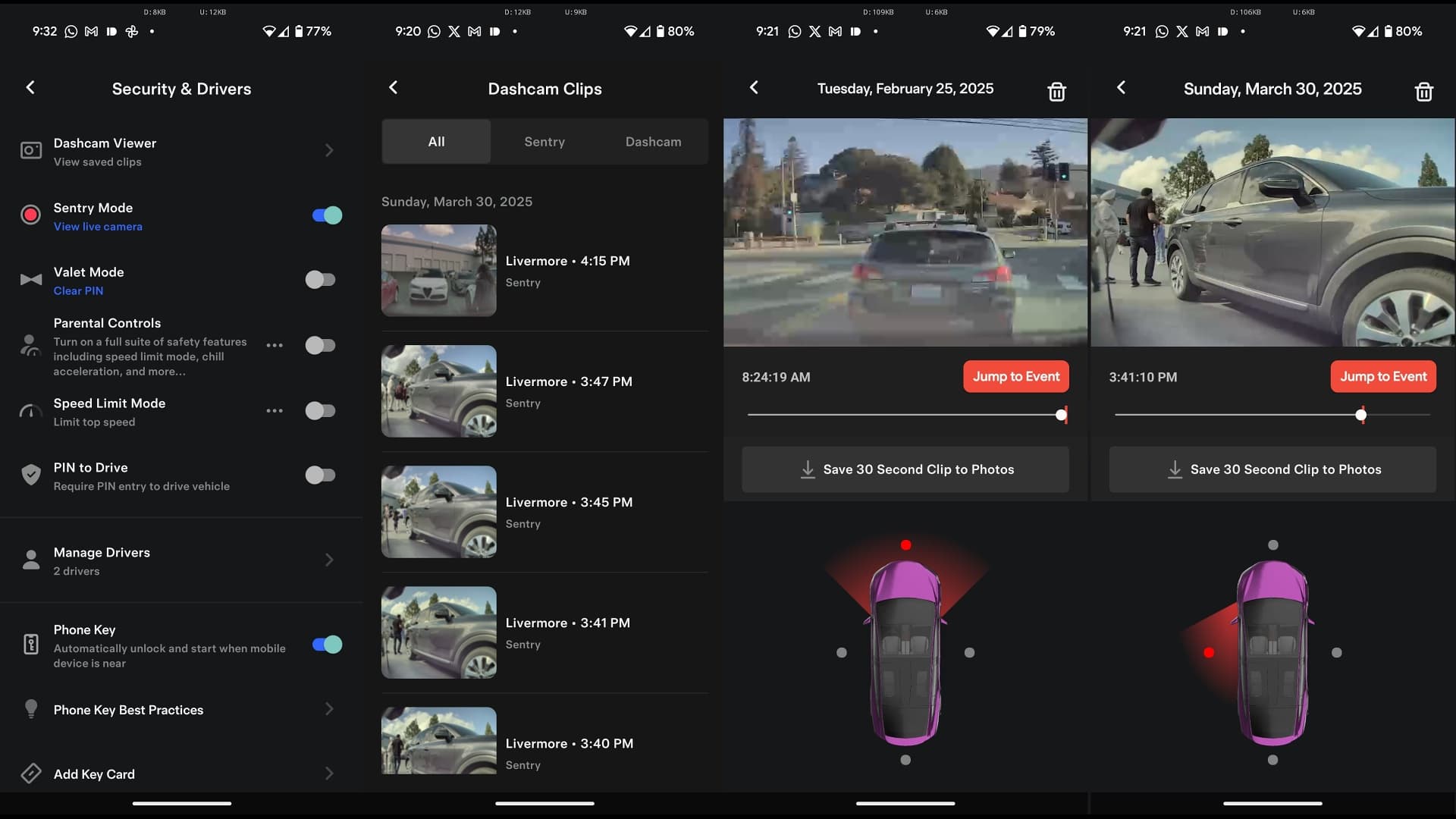 Funkce Dashcam Viewer v aplikaci pro Android | foto: Artem Russakovskii/x.com