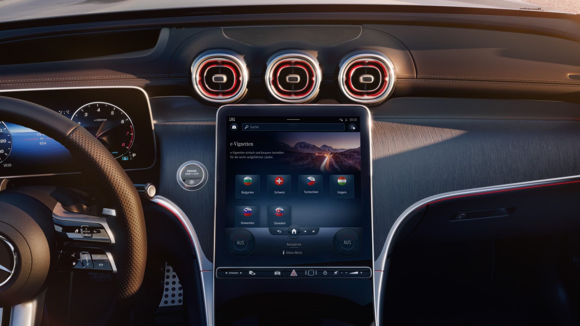 Mercedes usnadní pořízení dálniční známky | foto: Mercedes-Benz