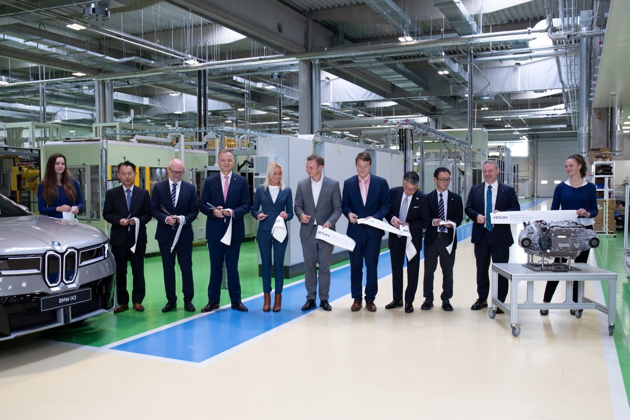 Zahajovací ceremoniál | foto: Aisin Manufacturing