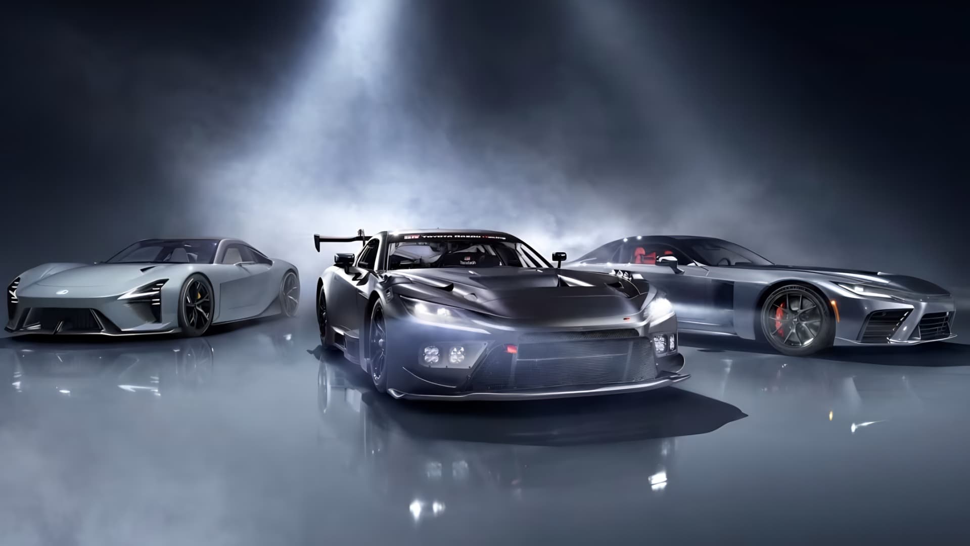 Toyota GR GT, Toyota GR GT3, Lexus LFA | Zdroj: Toyota