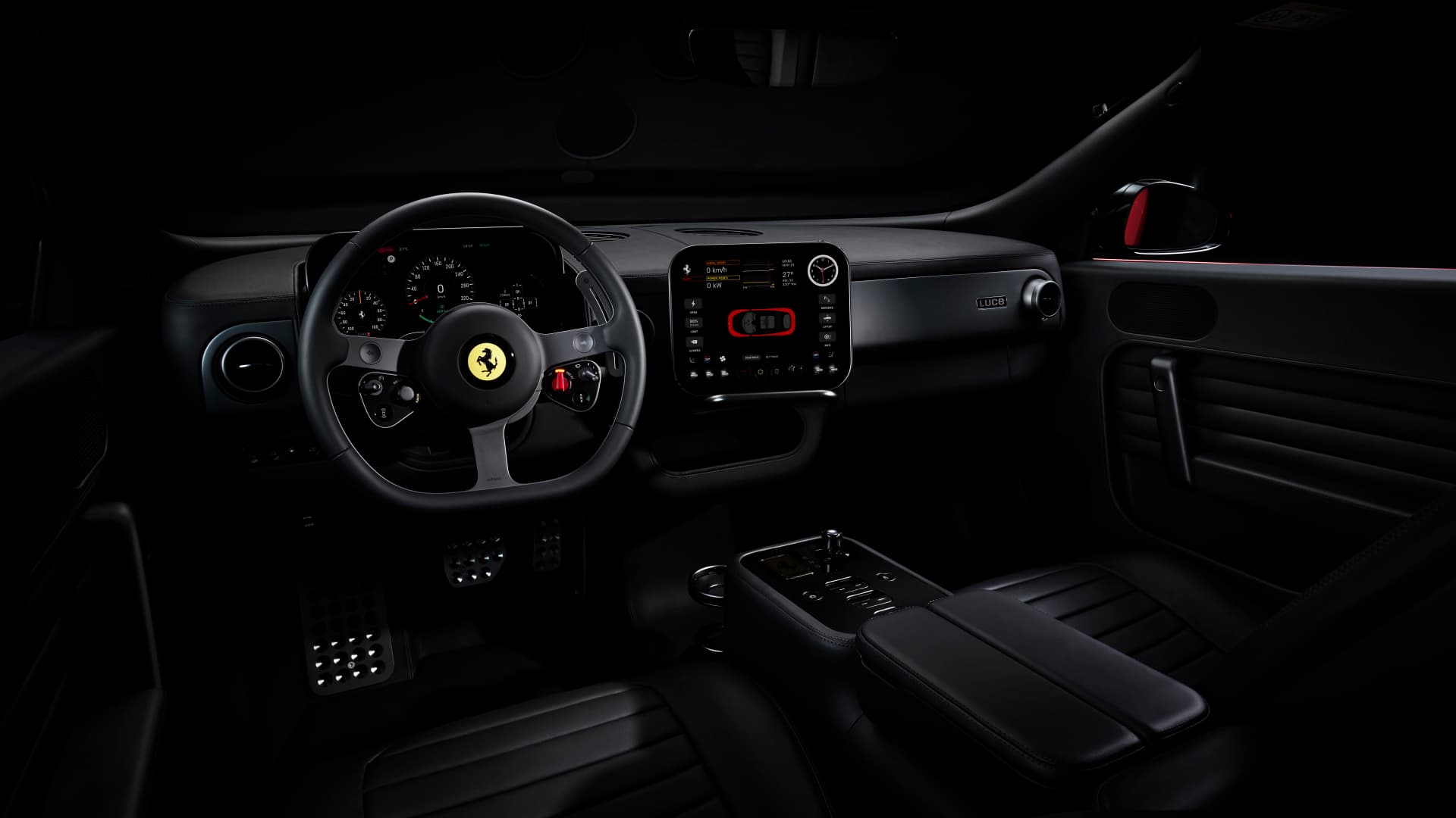 Ferrari Luce, interiér | Zdroj: Ferrari
