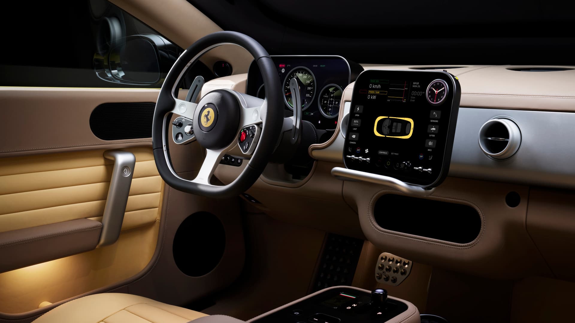 Ferrari Luce, interiér | Zdroj: Ferrari