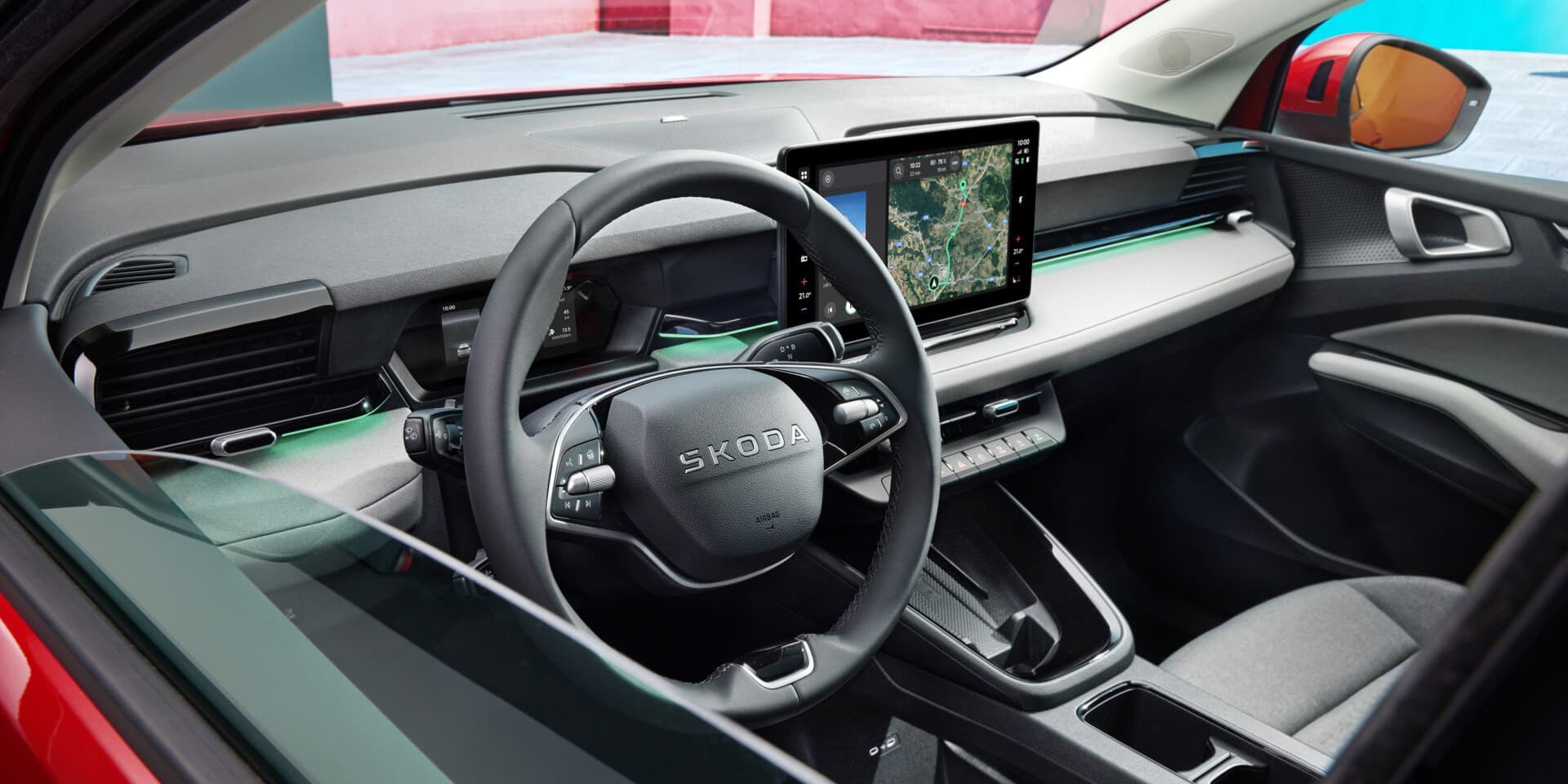 Škoda Epiq (2026), přístrojová deska | Zdroj: Škoda Auto
