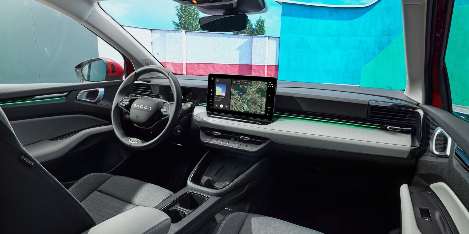 Škoda Epiq (2026), přístrojová deska | Zdroj: Škoda Auto