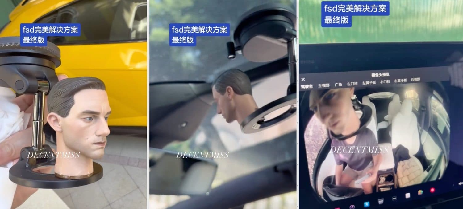 Figurka, která zmate bezpečnostní kameru Tesly | Zdroj: Decentmiss / Instagram