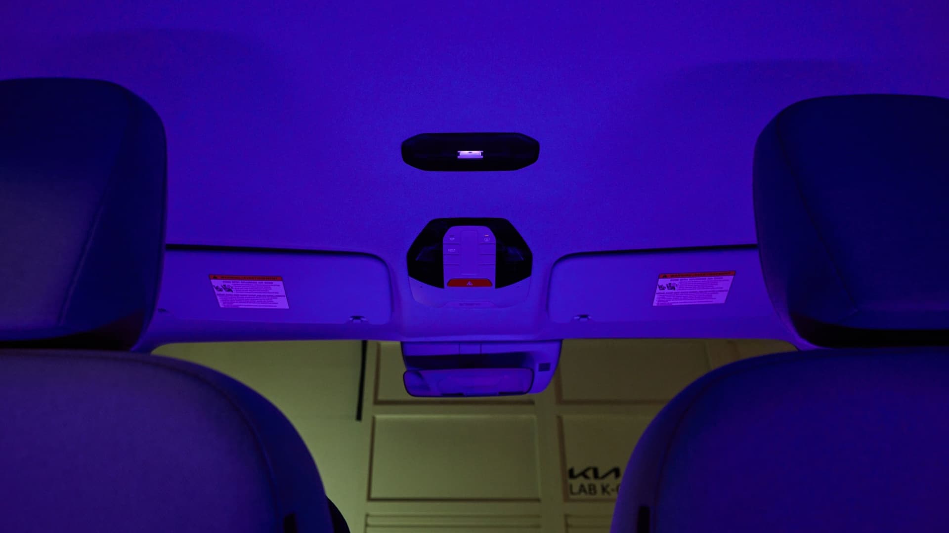 Technologie Plasma Care UVC ničí mikrooganismy plazmovou lampou | Zdroj: Hyundai Motor 