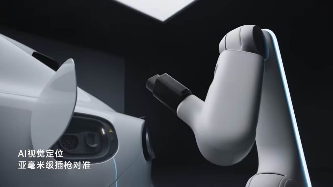 Autonomní nabíjecí robot Xiaomi | Zdroj: CarNewsChina
