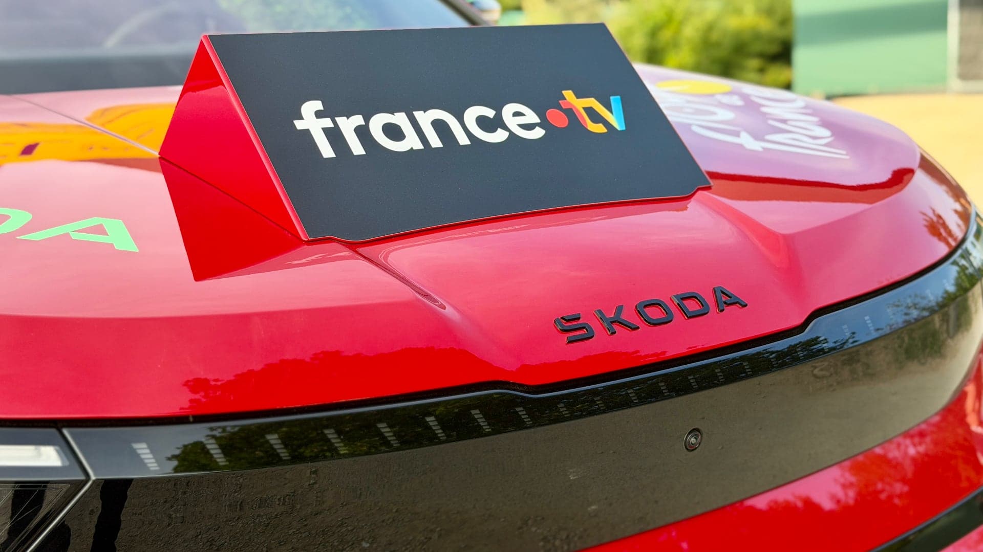 Škoda Peaq v ředitelské roli Tour de France | Zdroj: Luboš Srb