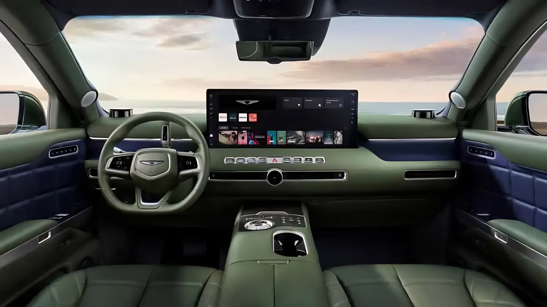 Genesis GV90, interiér | Zdroj: Genesis
