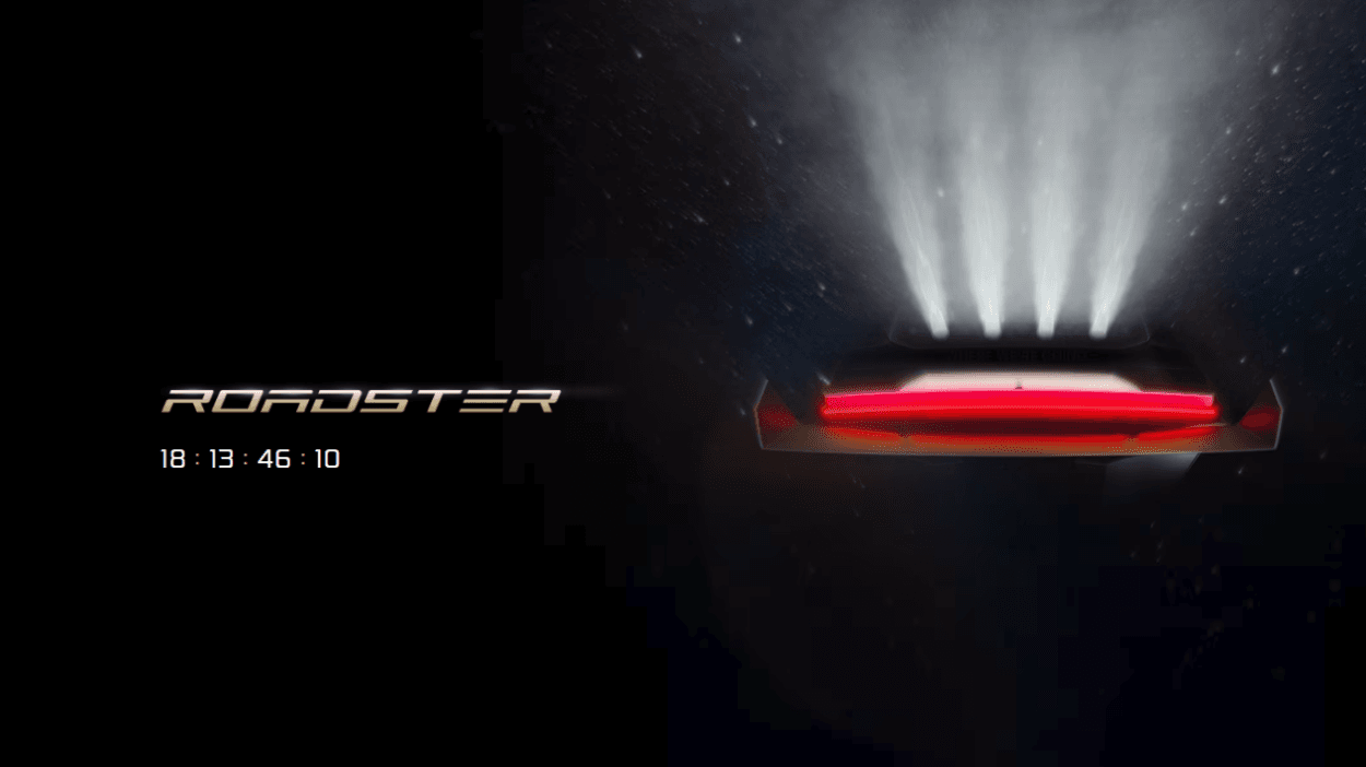 Odpočet do legendárního představení Roadsteru 2 | Zdroj: Tesla