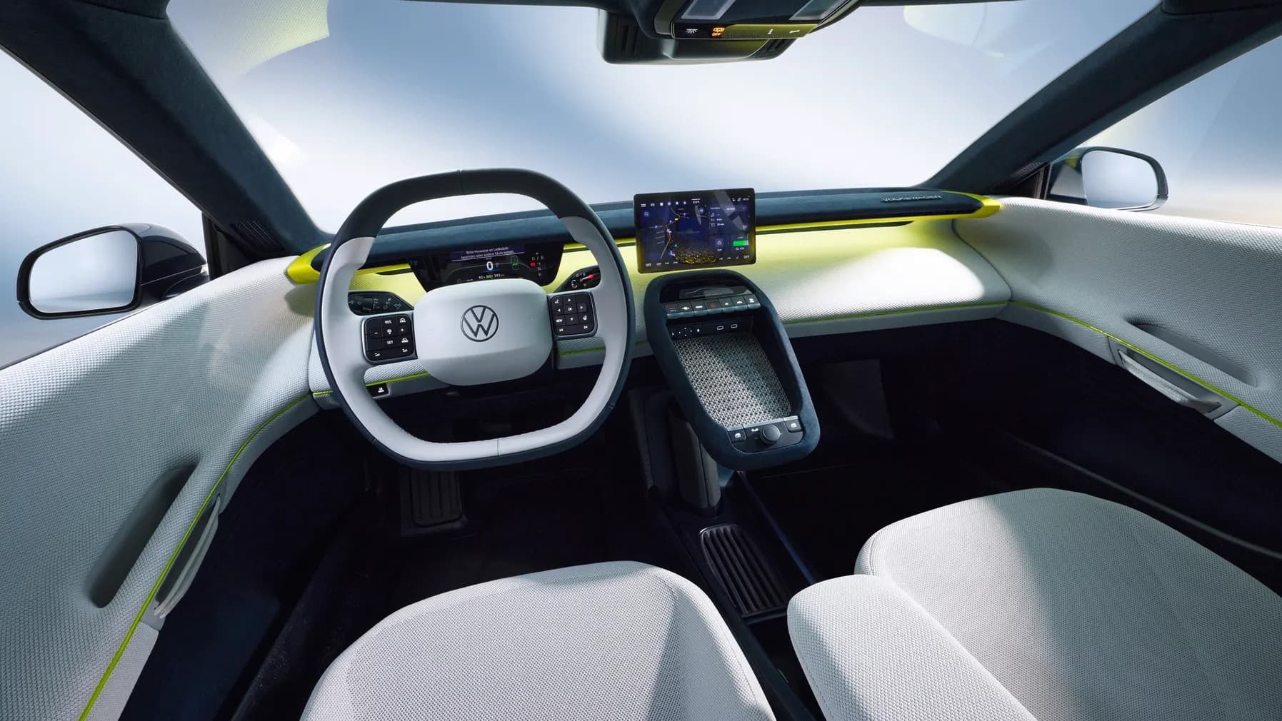 Koncept Volkswagen Mission Efficiency, interiér | Zdroj: Volkswagen