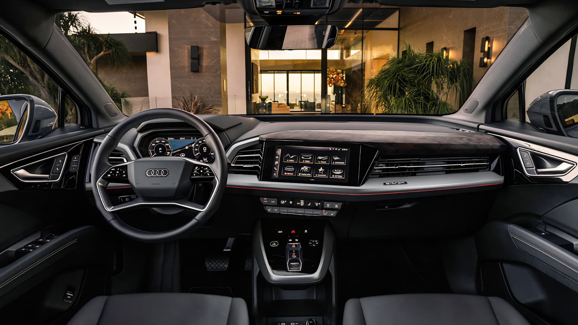 Audi Q4 e-tron, interiér | Zdroj: Audi