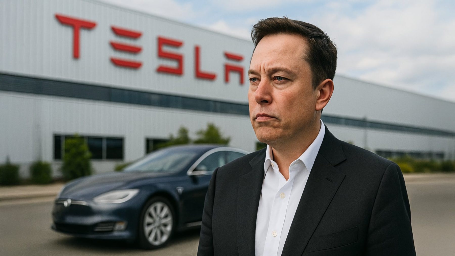 Smutný Elon Musk | foto: Matěj Srb