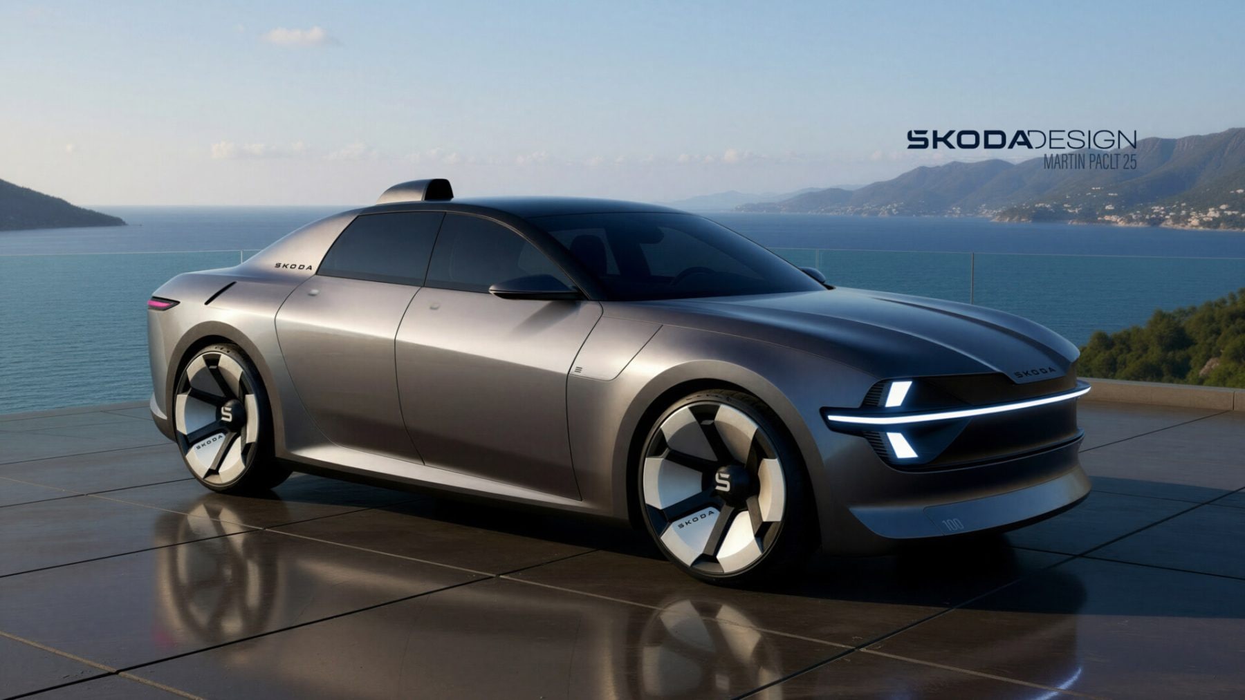 Koncept moderní reinkarnace Škody 100 | Zdroj: Škoda Design
