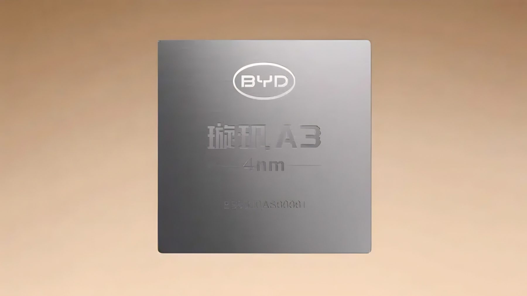 Čip pro autonomní systémy řízení Xuanji A3 | Zdroj: BYD
