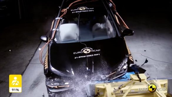 Škoda Enyaq iV zabodoval v nárazových testech, byl hned dvakrát nejlepší