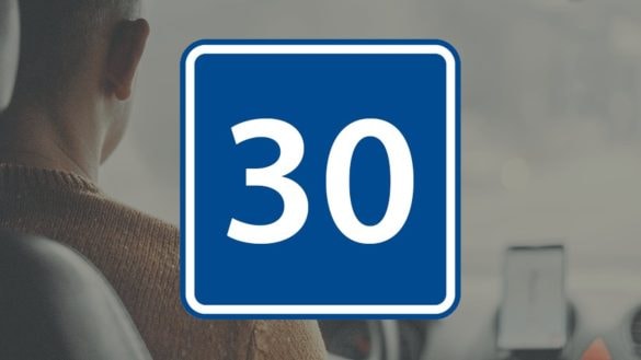 Značka doporučená rychlost – Co znamená a hrozí pokuta při jejím nedodržení?