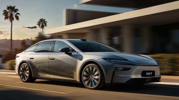 Nový elektromobil Toyota bZ7 má technologie čínských značek Huawei a Xiaomi
