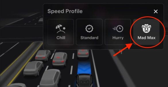 Tesla přidává režim, který ignoruje rychlostní limity. Úřady mohou vyletět z kůže