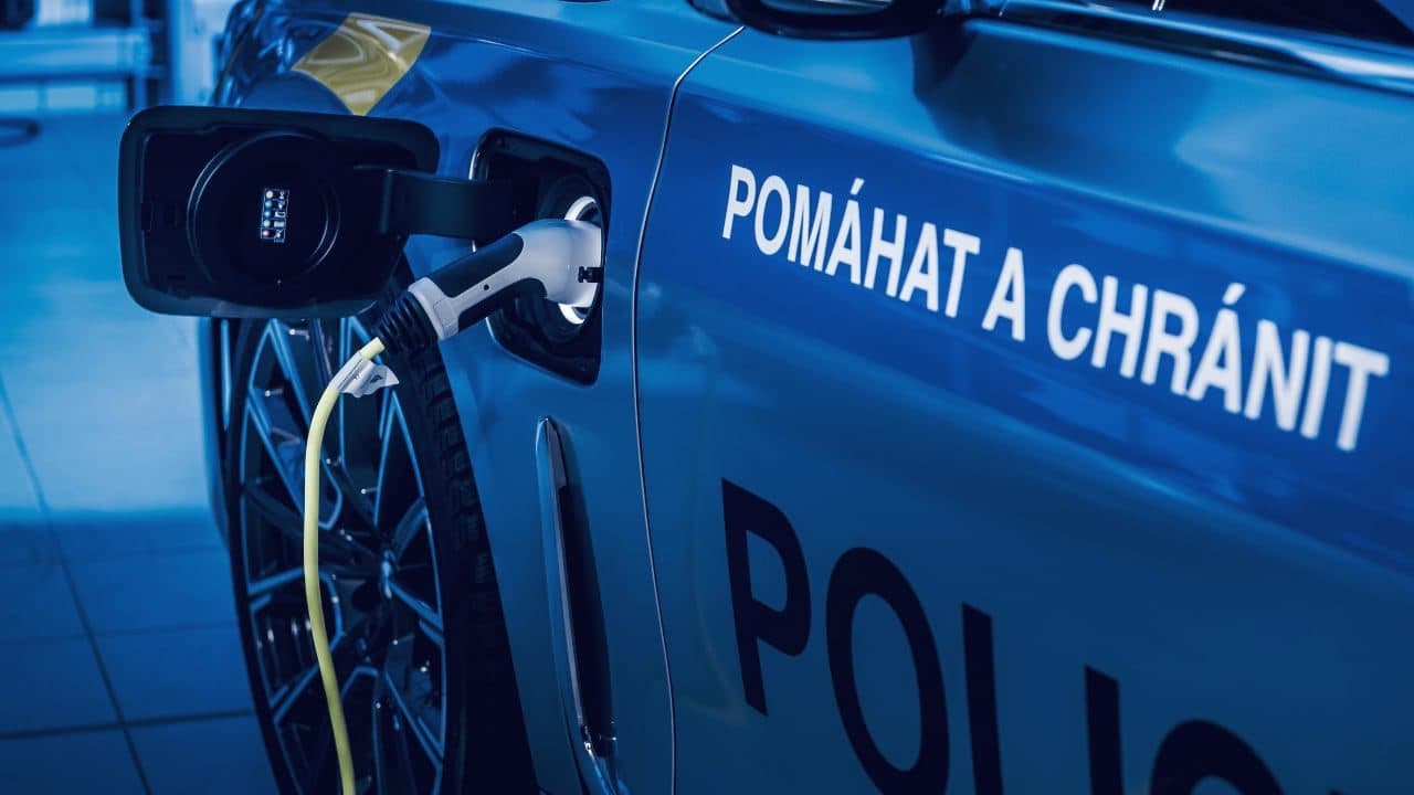 Policejní auto, ilustrační