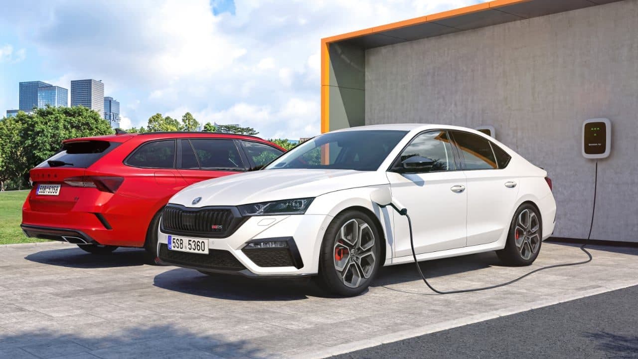 Plug-in hybridní Škoda Octavia iV RS | foto: Škoda Auto