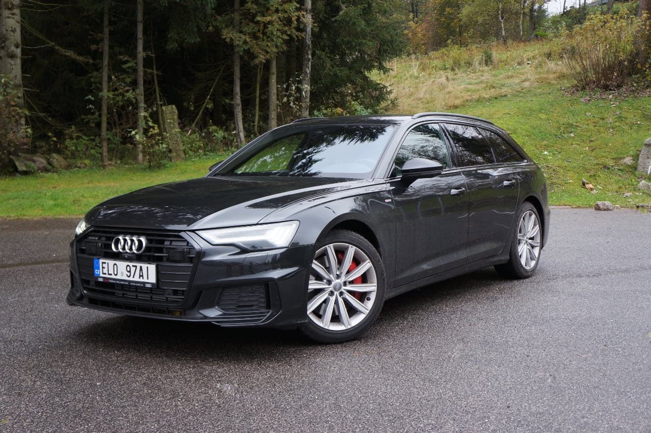 Audi A6 Avant TFSI e Quattro, zepředu, test