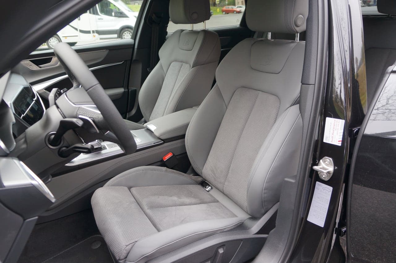 Audi A6 Avant TFSI e Quattro, přední sedačky, test