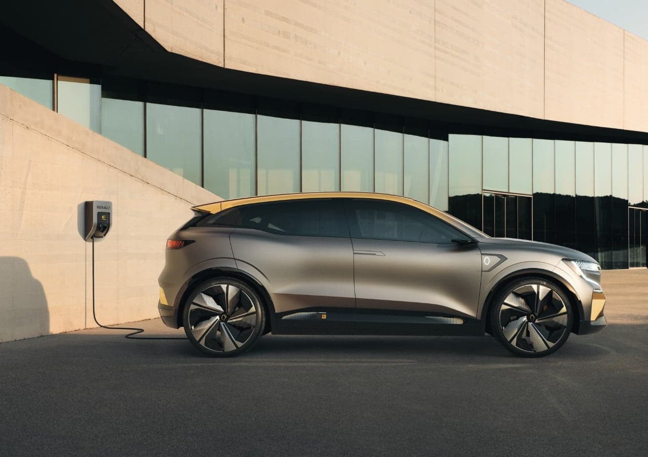 Renault Mégane eVision, elektromobil, koncept