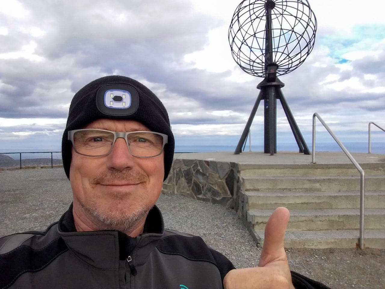 Frank Eusterholz s elektromobilem dobyl sever Skandinávie